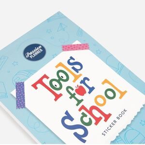 Passion Planner Tools for School Sticker Book nWT